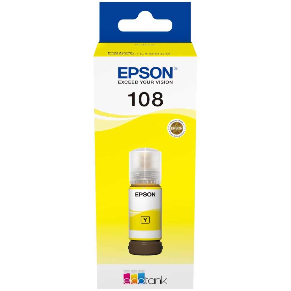 Epson C13T09C44A 108 EcoTank  Yellow ink bottle (70ML)